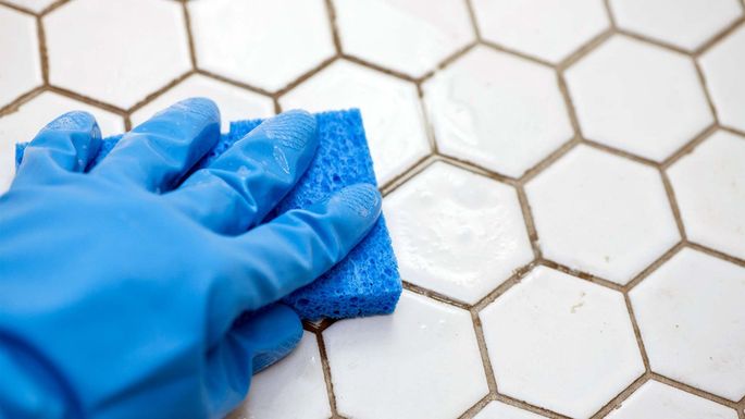 how to clean textured ceramic tile floors